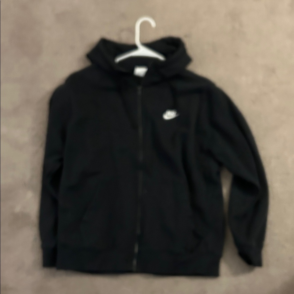 Nike Black Full-Zip Hoodie- never worn